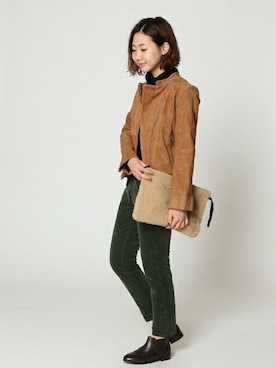 「relume」｜AYAKAさん（レディース・167cm）の冬コーディネート