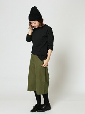 「relume」｜AYAKAさん（レディース・167cm）の冬コーディネート