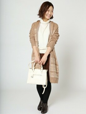 「relume」｜AYAKAさん（レディース・167cm）の冬コーディネート