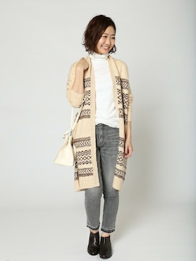 「relume」｜AYAKAさん（レディース・167cm）の冬コーディネート