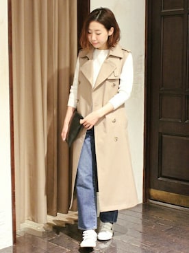 「JOURNAL STANDARD（ジャーナルスタンダード）のアイテム（バッグ）」を使った、AYAKAさん（レディース・167cm）の冬コーディネート