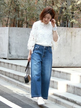 AYAKAさん（レディース・167cm）の春コーディネート