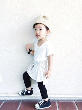 akarinaさん（キッズ・90cm）の夏コーディネート