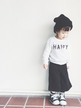 akarinaさん（キッズ・90cm）の秋コーディネート