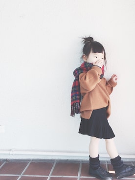 akarinaさん（キッズ・90cm）の冬コーディネート