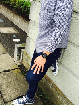 「G-SHOCK」｜@KOKIさん（メンズ・177cm）の秋コーディネート