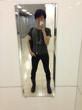 ぺいちゃんさん（メンズ・173cm）の冬コーディネート