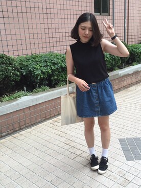 Cindy Chanさん（レディース・170cm）の春コーディネート