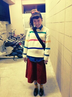 noiriさん（レディース・161cm）の春コーディネート