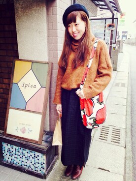 noiriさん（レディース・161cm）の冬コーディネート