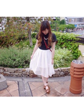 noiriさん（レディース・161cm）の夏コーディネート
