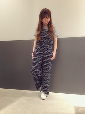 「アイテム（ヘアバンド、ブラウン系）」を使った、noiriさん（レディース・161cm）の春コーディネート