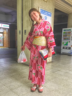 「花火大会」｜noiriさん（レディース・161cm）の夏コーディネート