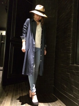 三上明日香さん（レディース・156cm）の春コーディネート