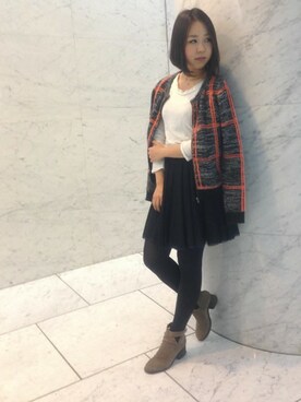 ZOZOSTROKEさん（レディース・166cm）の秋コーディネート