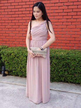 「ESPRIT（エスプリ）のアイテム（財布/小物）」を使った、Janice Yeapさん（レディース・165cm）の冬コーディネート