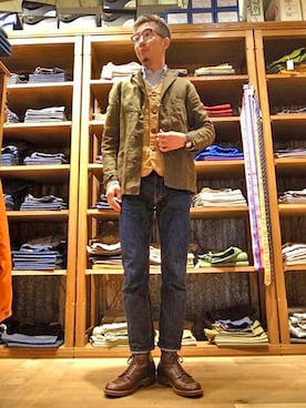 Freeport上野店長沼さんのコーディネート