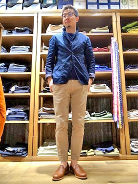 Freeport上野店長沼さんのコーディネート