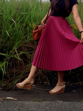 あずあずさん（レディース・157cm）の夏コーディネート