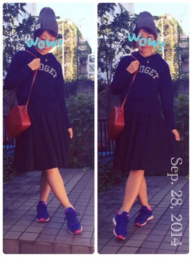 どら☻さん（レディース・158cm）の秋コーディネート