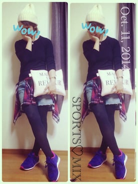 どら☻さん(レディース・158cm)の秋コーディネート