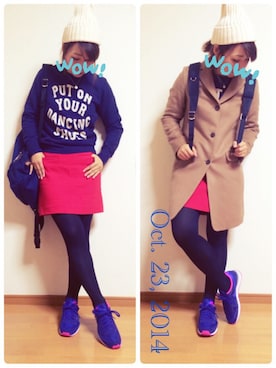 どら☻さん(レディース・158cm)の秋コーディネート