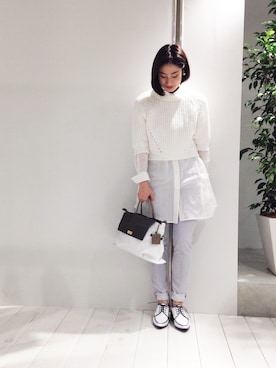 SHOK☻さん（レディース・160cm）の冬コーディネート