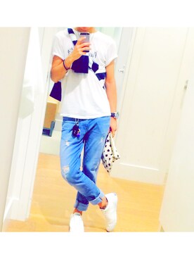 「EDIJAM（エディジャム）のアイテム」を使った、ＳＨＵさん（メンズ・172cm）の秋コーディネート