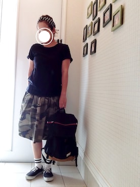 「アイテム（音楽/本・雑誌）」を使った、おもちさん（レディース・156cm・30代）の夏コーディネート