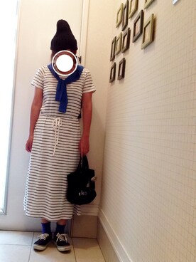 「アイテム（音楽/本・雑誌）」を使った、おもちさん（レディース・156cm・30代）の夏コーディネート