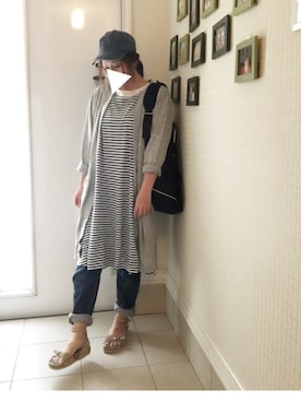 「ビルケンな日々」｜おもちさん（レディース・156cm）の春コーディネート