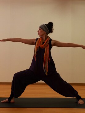 「MALAIKA（マライカ）のアイテム（オールインワン・サロペット）」を使った、原田和寿代さん（レディース・156cm）の夏コーディネート