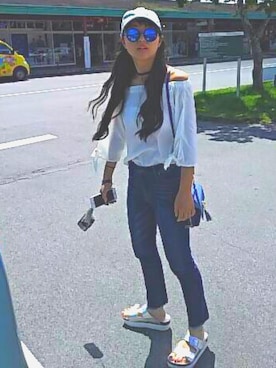 lolさん（レディース・160cm）の夏コーディネート