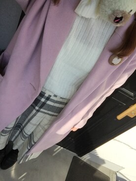 ちまむ・ω・)さん（レディース・155cm）の冬コーディネート