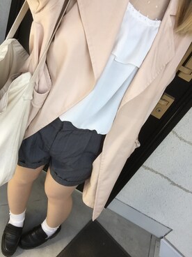 ちまむ・ω・)さん（レディース・155cm）の春コーディネート