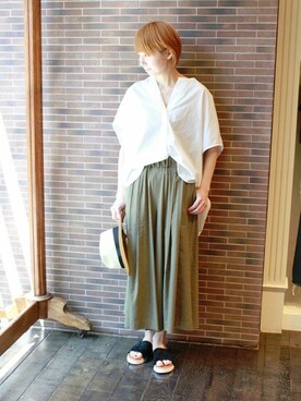 JOURNAL STANDARD LＡDY's　渋谷店スタッフさん（レディース・157cm）の夏コーディネート