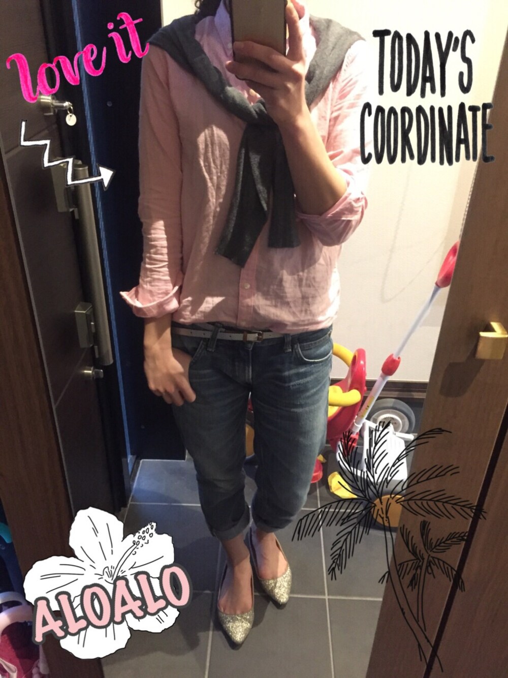 erikoさんの（GAP）を使ったコーディネートの1枚目の写真