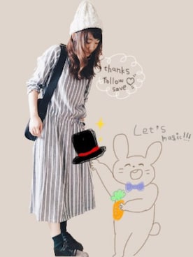 「チープカシオ」｜「アイテム（ワンピース/ドレス）」を使った、namuさん（レディース・150cm）の秋コーディネート