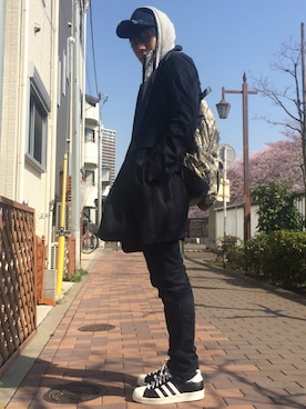 「SASQUATCHfabrix.（サスクワァッチファブリックス）のアイテム」を使った、U10さん（メンズ・176cm）の春コーディネート