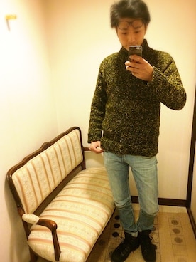 「フォローミー」｜U-Daiさん（メンズ・178cm）の冬コーディネート