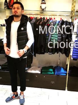 ダウンベストを使った モンクレール のメンズ人気ファッションコーディネート ユーザー ショップスタッフ Wear