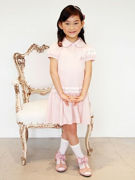 「アイテム（ワンピース/ドレス）」を使った、JILLSTUART NEWYORKさん（キッズ・111cm）の冬コーディネート