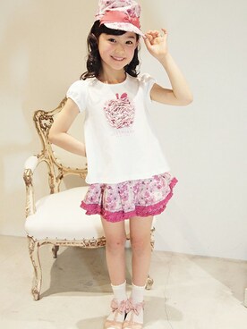 「アイテム（ワンピース/ドレス）」を使った、JILLSTUART NEWYORKさん（キッズ・126cm）の冬コーディネート