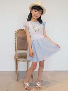 「アイテム（ワンピース/ドレス）」を使った、JILLSTUART NEWYORKさん（キッズ・130cm）の春コーディネート