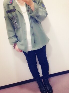 八田実乃里さんのコーディネート