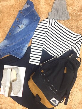 Canamoさん（レディース・162cm）の秋コーディネート