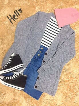 Canamoさん（レディース・162cm）の秋コーディネート