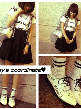 小脇美里さんのコーディネート