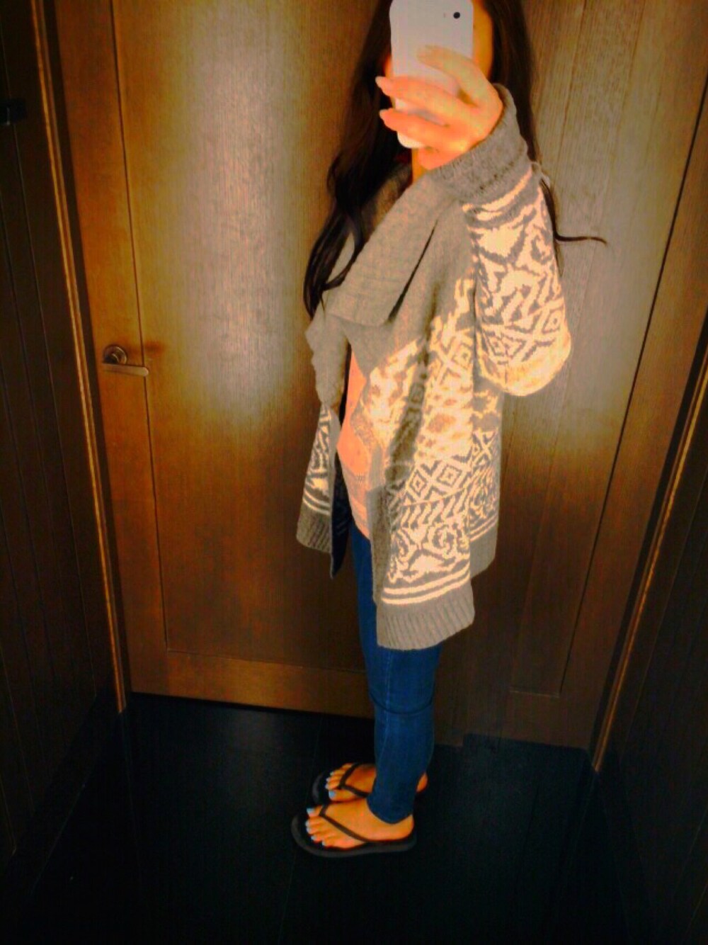 「アバクロ、サーフ、LOVE、Japan、girl、American Eagle、Abercombie&Fitch、SURF」｜「Abercrombie&Fitchのアイテム（モッズコート、グレー系）」を使った、ayualohaさん（レディース・158cm）の夏コーディネートの1枚目の写真