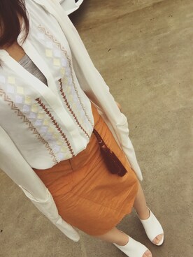 Miyu.Sさん（レディース・150cm）の夏コーディネート